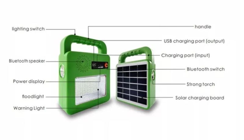 New Arrriving Solar Energy LED Lighting Solar Charge Controller Outdoor Solar Light Lantern for Emergency Lighting