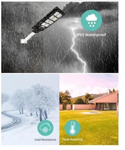 Garden Road Outdoor Waterproof IP65 Integrated All in One LED Solar Street Light