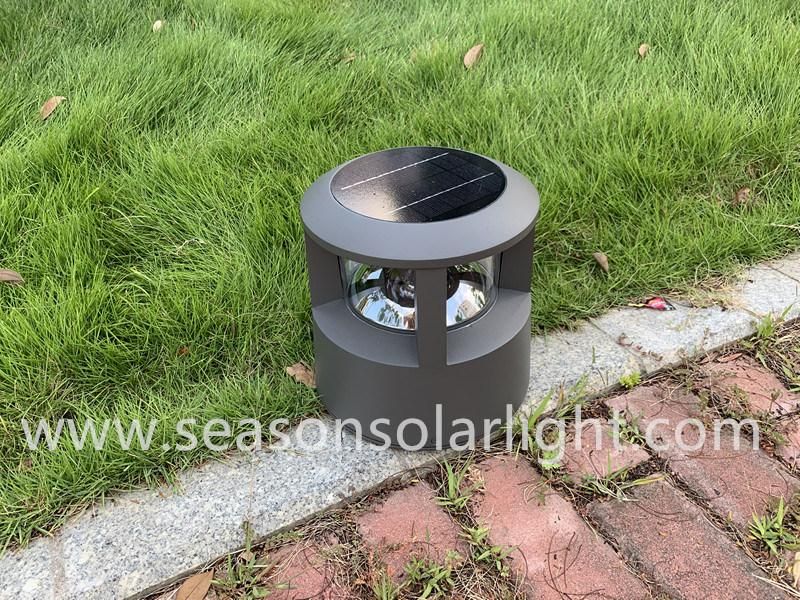 Classical Style LED Lighting Die Casting Alu. Outdoor Landscape Garden Solar Light with LED Light