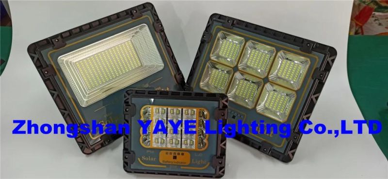 Yaye 2021 Hot Sell Outdoor 100W Solar LED Flood Garden Light with Watt Ranges: 50W-400W