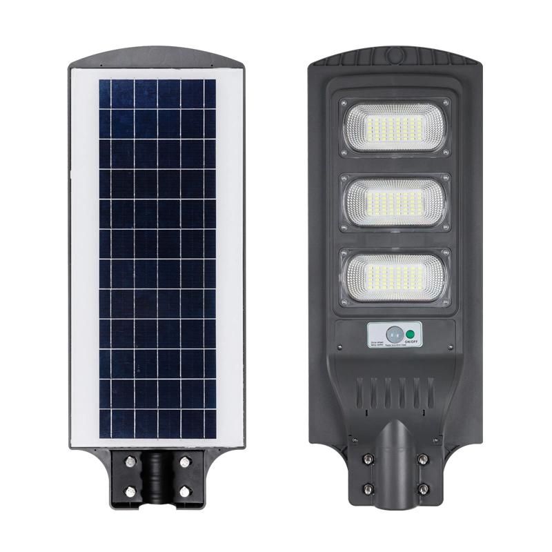 High Lumen Highway Waterproof IP65 50W 100W 150W 200W 250W 300W Streetlight All in One Outdoor LED Solar Street Light