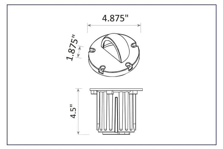 Latest Fashionable Waterproof in-Ground Light Fixture for MR16 Outdoor Courtyard Lighting