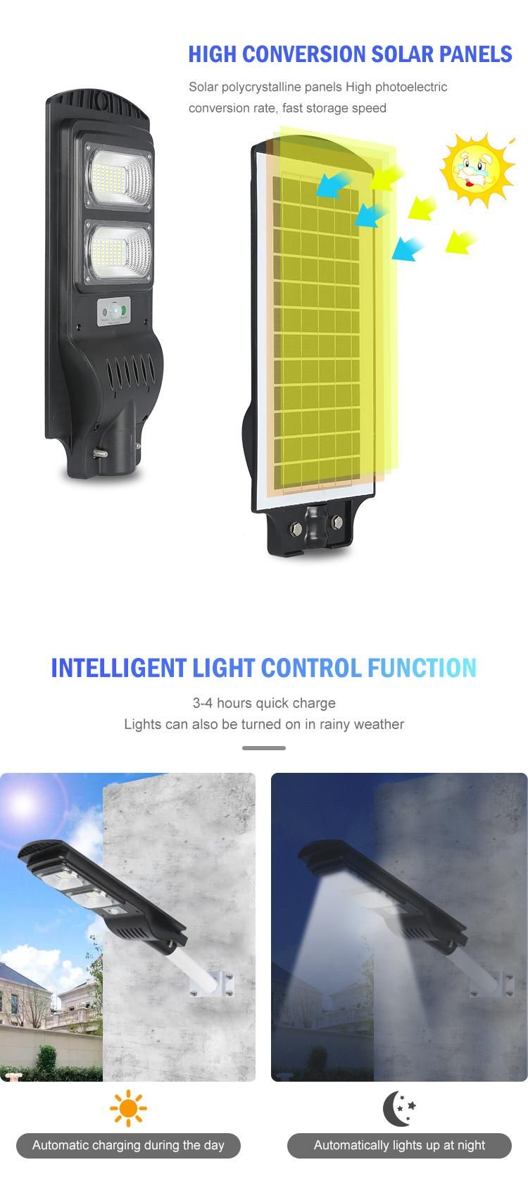 Good Quality Long-Life Solar Street Light for Garden or Villa