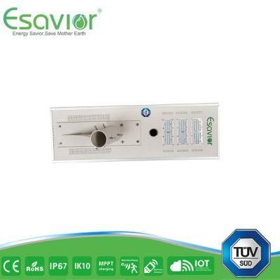 Esavior 25 Years Life-Span High Efficiency Mono PV 100W Solar Street Lights Solar Lights Outdoor