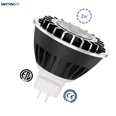 Wonka Lighting 2700K LED MR16 Lamp 2W 60 Degree