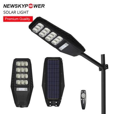 Factory Direct Road Lamp Integrated 100W 200W 300W Outdoor All in One Solar Street Light