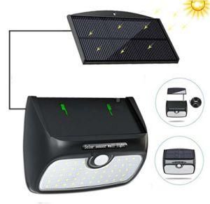 Outdoor Motion LED Lamp Garden Sensor Powered Solar Wall Light