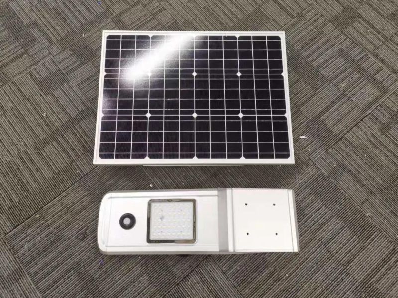 Good Quality Diecasting Aluminium Housing IP65 50W Split Solar LED Street Light