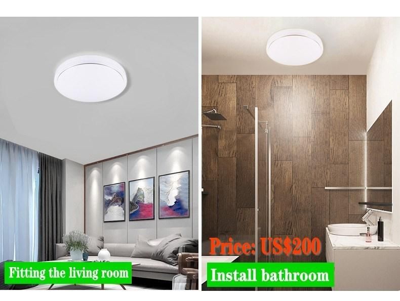 Solar Light Indoor Ceiling Light_High-Power Balcony Aisle Corridor Eaves Household Lighting_Solar Light