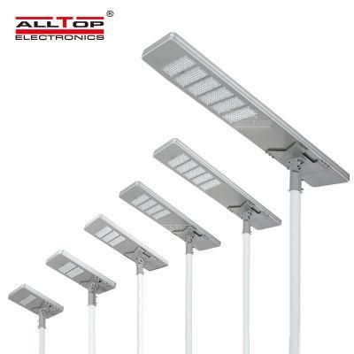 Alltop Waterproof IP65 50 100 150 200 250 300 W Outside Highway All in One Solar Street Lamp