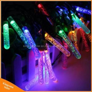 Garden Christmas Icicle 50LED Outdoot String Light Solar Powered Lamp