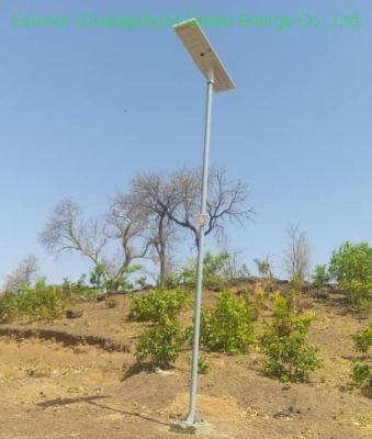 80W All in One/ Integrated LED Solar Street Light Esay for Installation