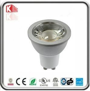 White Housing 120V 7W GU10 LED Spotlight