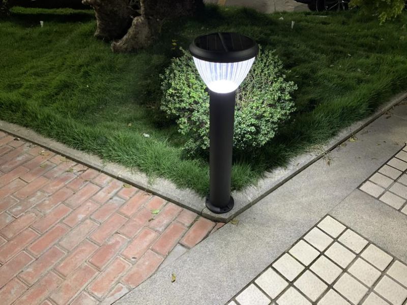 High Power LED Solar Product Alu. Material Pole Outdoor Solar Garden Pathway Lighting with LED Light