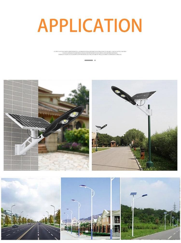 Super Bright PIR Sensor System LED Solar Lighthead Street Lights