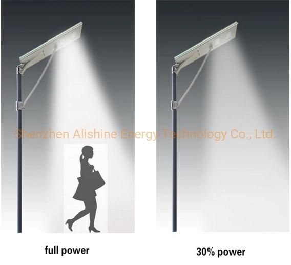 30W PIR Security Wall Lamp Outdoor LED Solar Street Light