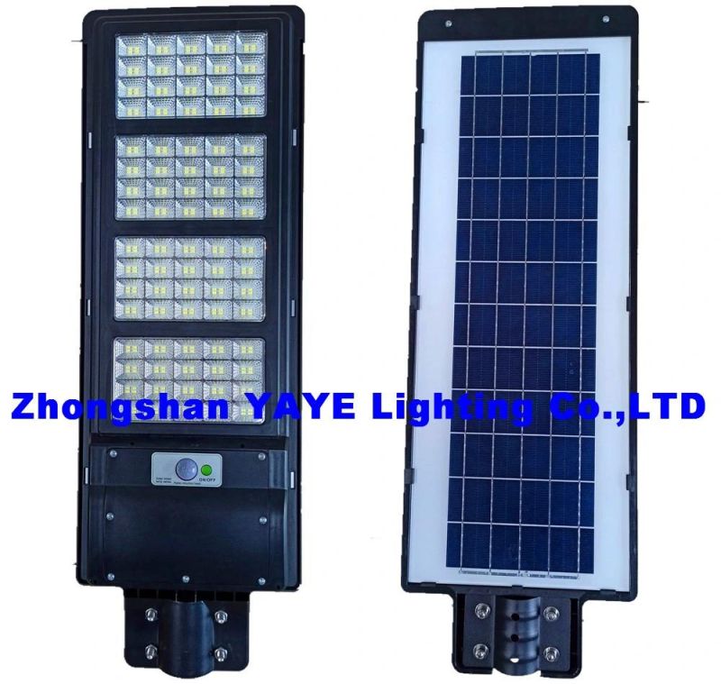 Yaye Hot Sell Factory Price Outdoor 120W/90W/60W/30W All in One Solar Street Garden Light with IP66 Waterproof/Remote Controller/Radar Sensor/1000PCS Stock