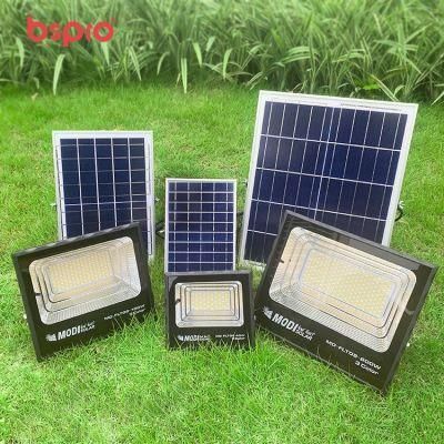 Bspro Floodlight Ground Mounted Flame Proof Lights Spotlight LED 200W Solar Flood Light