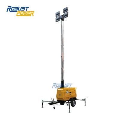 Robust Power IP65 Waterproof LED Movable Lighting Tower