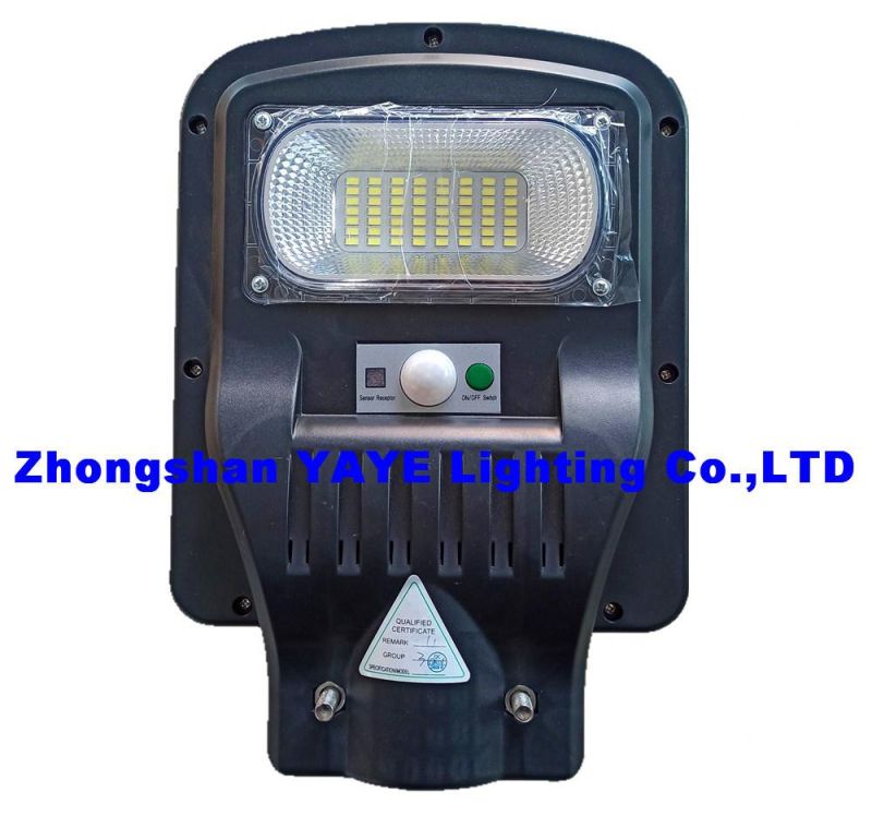 Yaye 2021 Hot Sell 50W/100W/150W/200W/250W/300W Outdoor All in One IP65 Road Integrated Solar LED Street Light