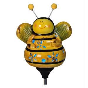 Solar LED Hand-Painting Ceramic Garden Pluggable Unit