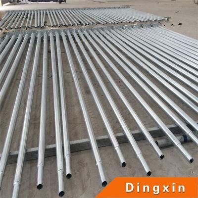 10m, 12m 13m 14m Galvanized Steel Electric Pipe