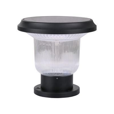 LED Gate Deck Fence Post Cap Lamp Outdoor Waterproof Solar Pillar Light