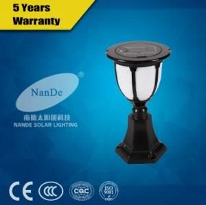 3W Easy Mounted Solar Post Light for Garden Yard