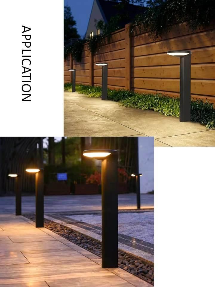 Yard Patio Driveway Landscape LED Outdoor Waterproof Solar Garden Light with Different Height