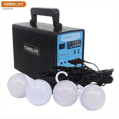 LED Solar Charging System with MP3/FM Radio Function