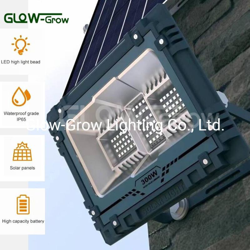 IP65 Waterproof Solar Flood Lights Outdoor Solar Powered LED Floodlights Solar Street Lights for Home Garden Lighting