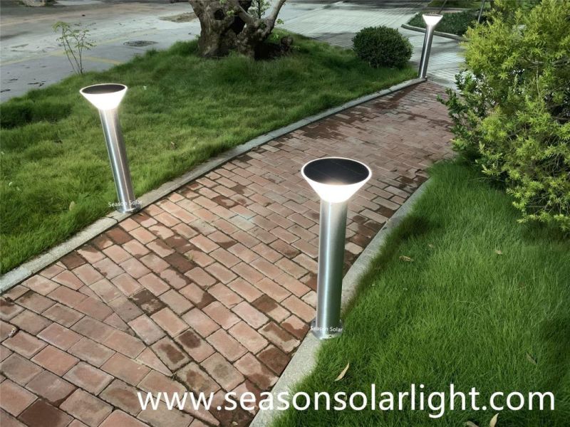 High Power LED Lighting 5W Solar Bollard Light Outdoor Garden Lighting Solar Lawn Light with LED