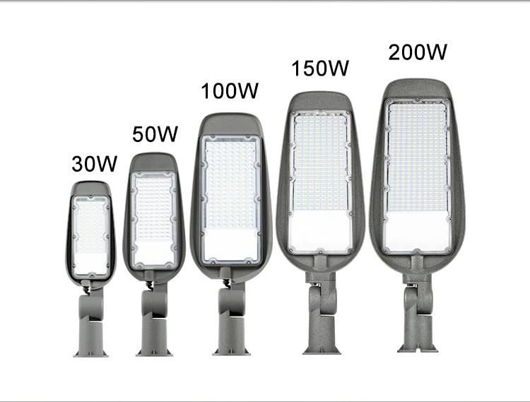 Fashion Attractive Design Super LED Lighting 30000 Lumens Garden IP65 50W LED Smart Street Light Outdoor