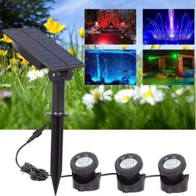 Solar Underwater Light Fountain Lamp