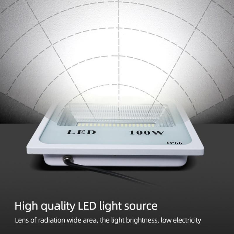 Outdoor IP66 Hot Selling High Quality Solar LED Flood Light Tunnel Light Stadium Light of Garden Lighting Solar Floodlight