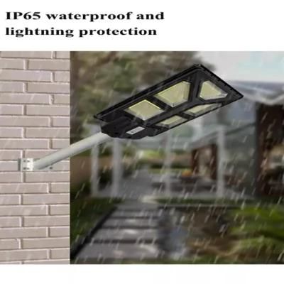 Outdoor Waterproof Energy Saving Solar Power 50W 100W 200W Gradent Path Wall Lamp All in One LED Solar Street Light