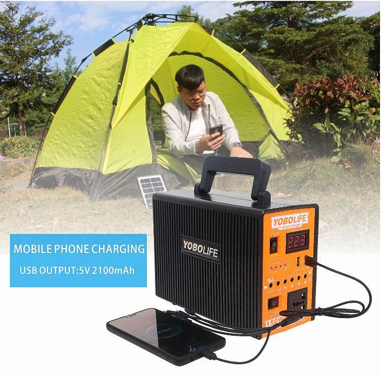 Yobolife 220V 150W Output Fast Charging Solar Lighting System