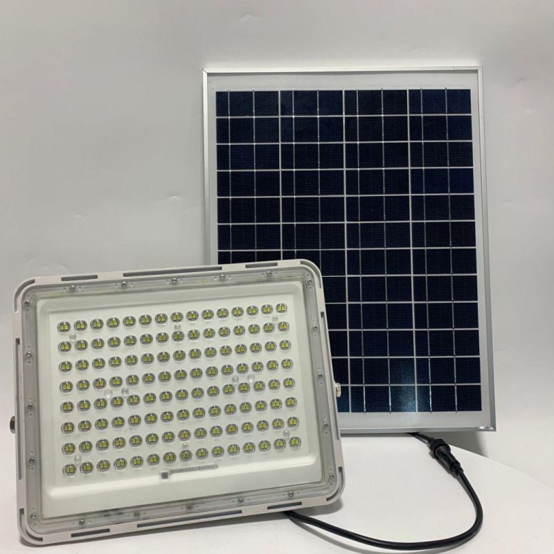 The New 100W to 300W Warning Lights Show The Power of Solar Energy Projection Lamp