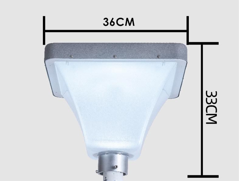 Outdoor Aluminum UFO LED Post Lamp Solar Garden Lightings for Yard Pathway Walkway Home