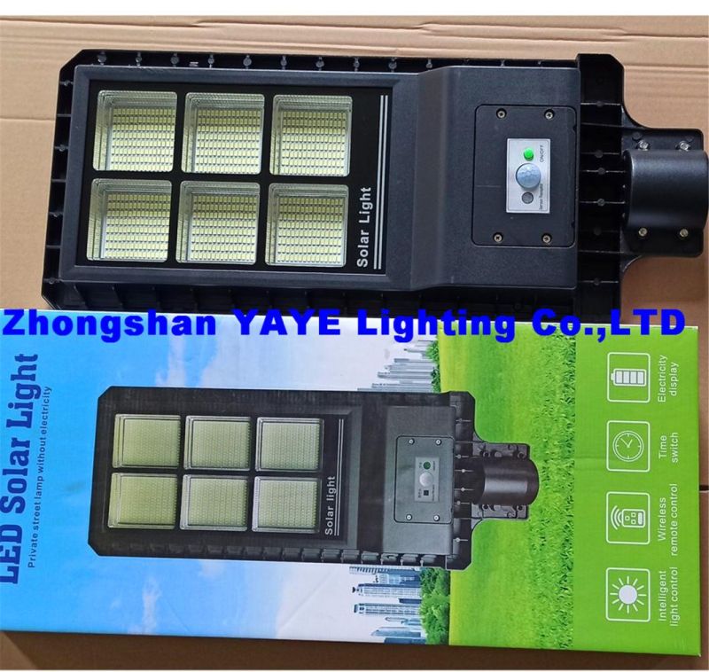 Yaye 18 Factory Price 300 Watt All in One Solar Street Light / 300 Watt Solar Garden Light