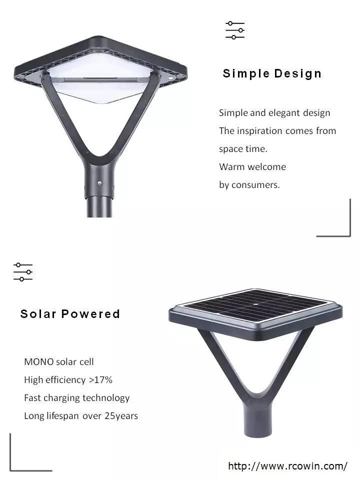 3.2V/20ah LiFePO4 Lithium Battery Solar Courtyard Light