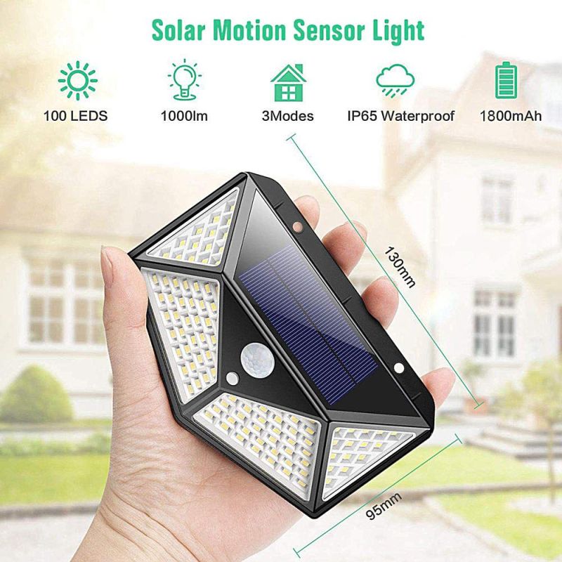 IP65 LED Solar Light Motion Sensor Solar Security Wall Light