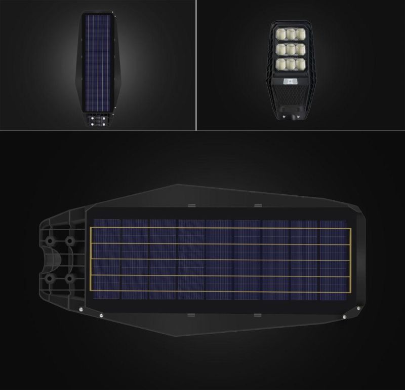 100W LED Solar Powered Street Lighting Lamp with IP67