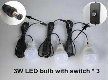 Small Solar Lighting Kit 3W Solar Energy System with Lighting and USB Solar Home Lighting System