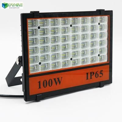 Die Casting Aluminum High Lumen Energy Saving High Performance Flood Lights IP65 Waterproof Outdoor LED Warm Light Flood Light