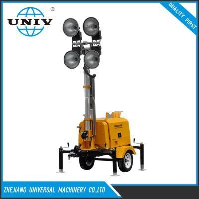 High Quality Portable Electric Generator Set Light Tower From Factory