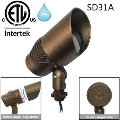 Smart Multi-Function Brass Garden Light for Landscape Lighting