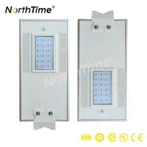 18W Intelligent Automatic Motion Sensor Solar Panel LED Street Light