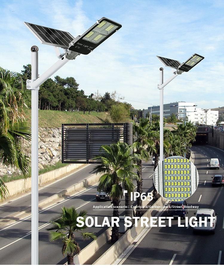 Street Lights 120W LED Solar Light Aluminium IP65 Waterproof Outdoor Lighting