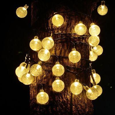 8 Lighting Modes 50 LED 9.5 Meters Outdoor Waterproof Holiday Light Solar Christmas Decoration LED String Light